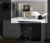 Ovidius Transitional Chrome Framed Mirror