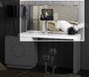 Ovidius Transitional Chrome Framed Mirror