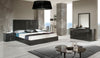 Eastern King Ari Italian Modern Grey Bedroom Set