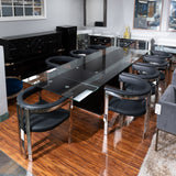 Lisbon Extendable Glass Dining Table additional view