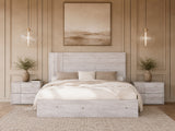 Asus Modern Italian White 4-Piece Bedroom Set