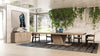 Victoria Italian Modern Walnut Caracalla Buffet