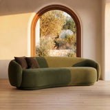 Andrew Modern Green Fabric Sofa