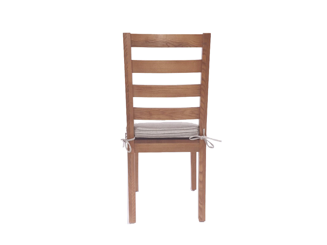 Lance Modern Ash Wood Dining Chair with Cushion (Set of 2)
