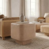 Bruno Modern Mango Wood Square End Table
