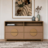 Sergio Modern Natural Oak Dresser