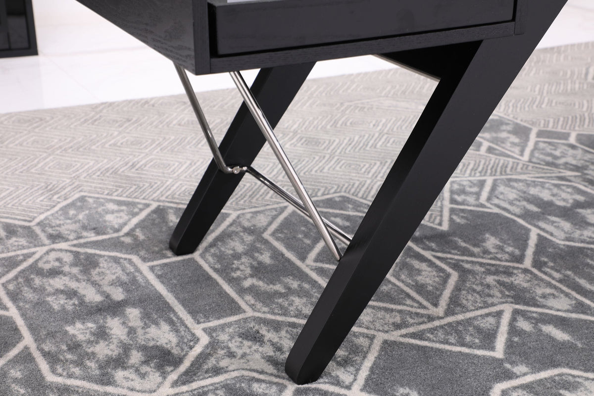 Suffolk Contemporary Black Ash Desk