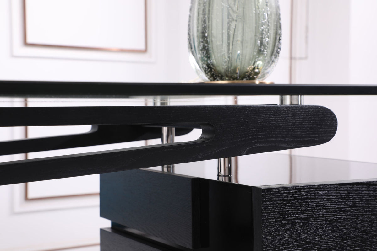 Suffolk Contemporary Black Ash Desk