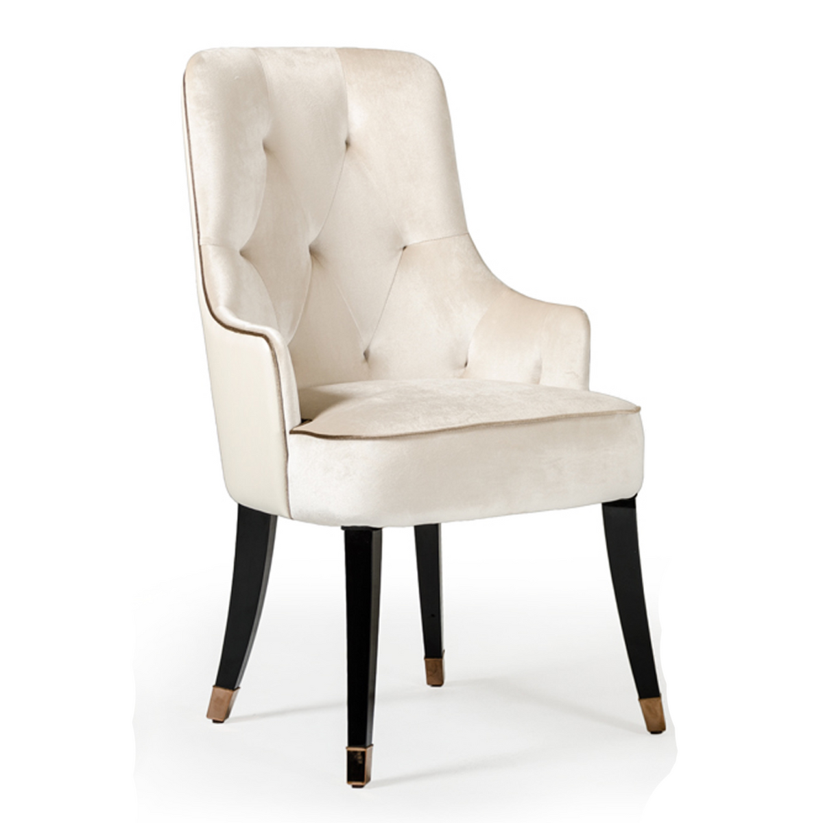 Larissa Modern Cream Dining Chair