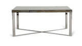 Santiago Modern Rectangular Wood Mosaic Dining Table