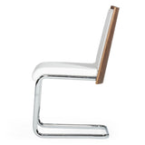 Morgan Modern White & Walnut Dining Chair (Set of 2)