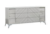 Alexa Italian Modern Grey Dresser