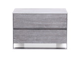 Arlene Modern Grey Elm Nightstand