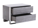 Arlene Modern Grey Elm Nightstand