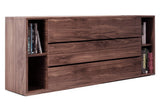 Jagger Modern Walnut Dresser & Mirror Set