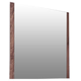 Jagger Modern Walnut Dresser & Mirror Set
