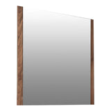 Jagger Modern Walnut Dresser & Mirror Set