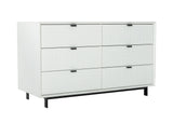 Valencia Contemporary White Dresser