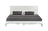 Valencia Contemporary White Bed