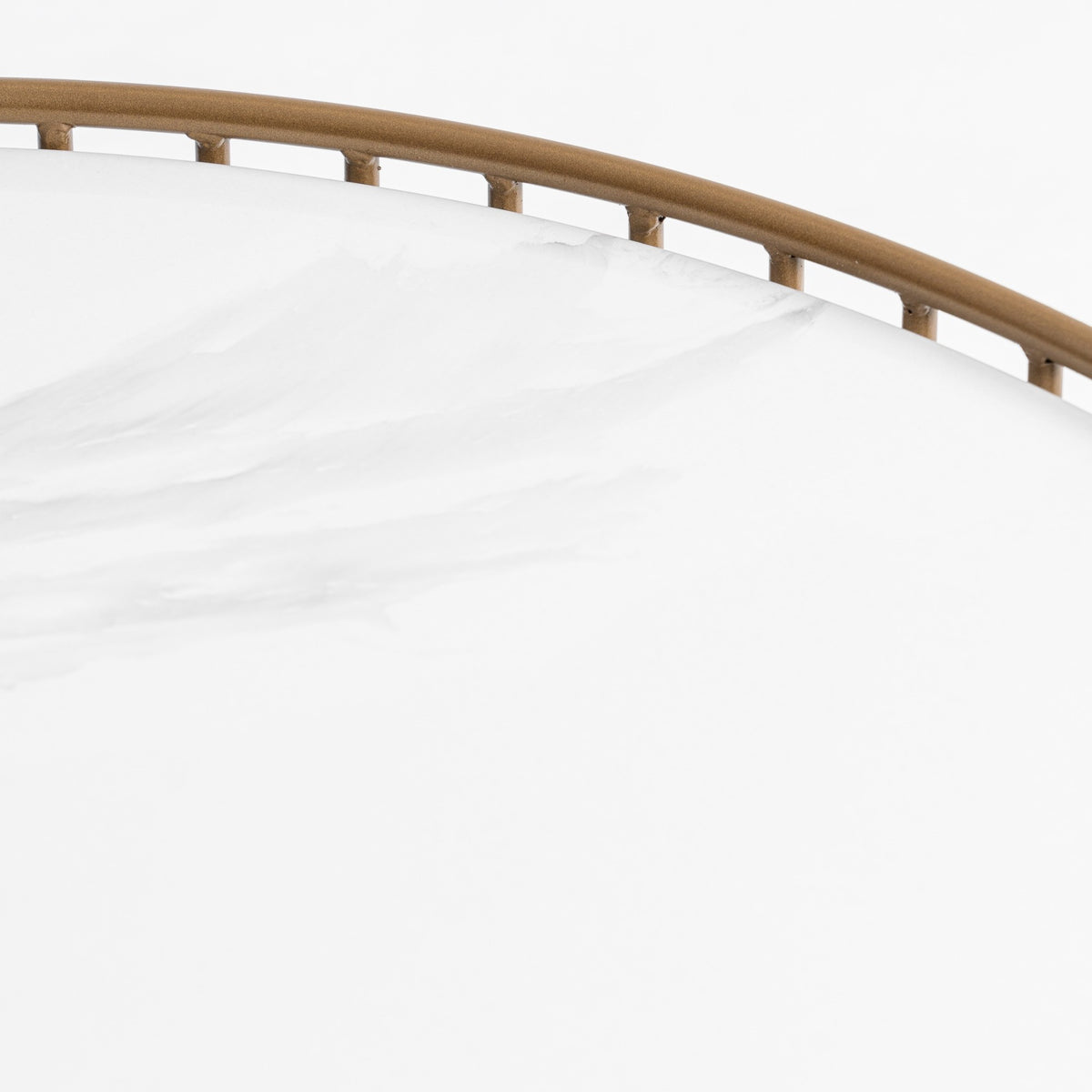 Eleanor Modern Round Marble Coffee Table