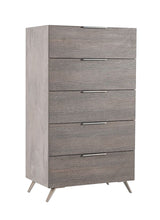 Mielcasa | Grey Nova Domus Bronx Italian Modern Faux Concrete & Grey Chest | SKU VGACBRONX-CHEST | MPN: 75456 | Free Delivery & Free Return