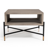 Walker Modern Concrete & Metal Nightstand