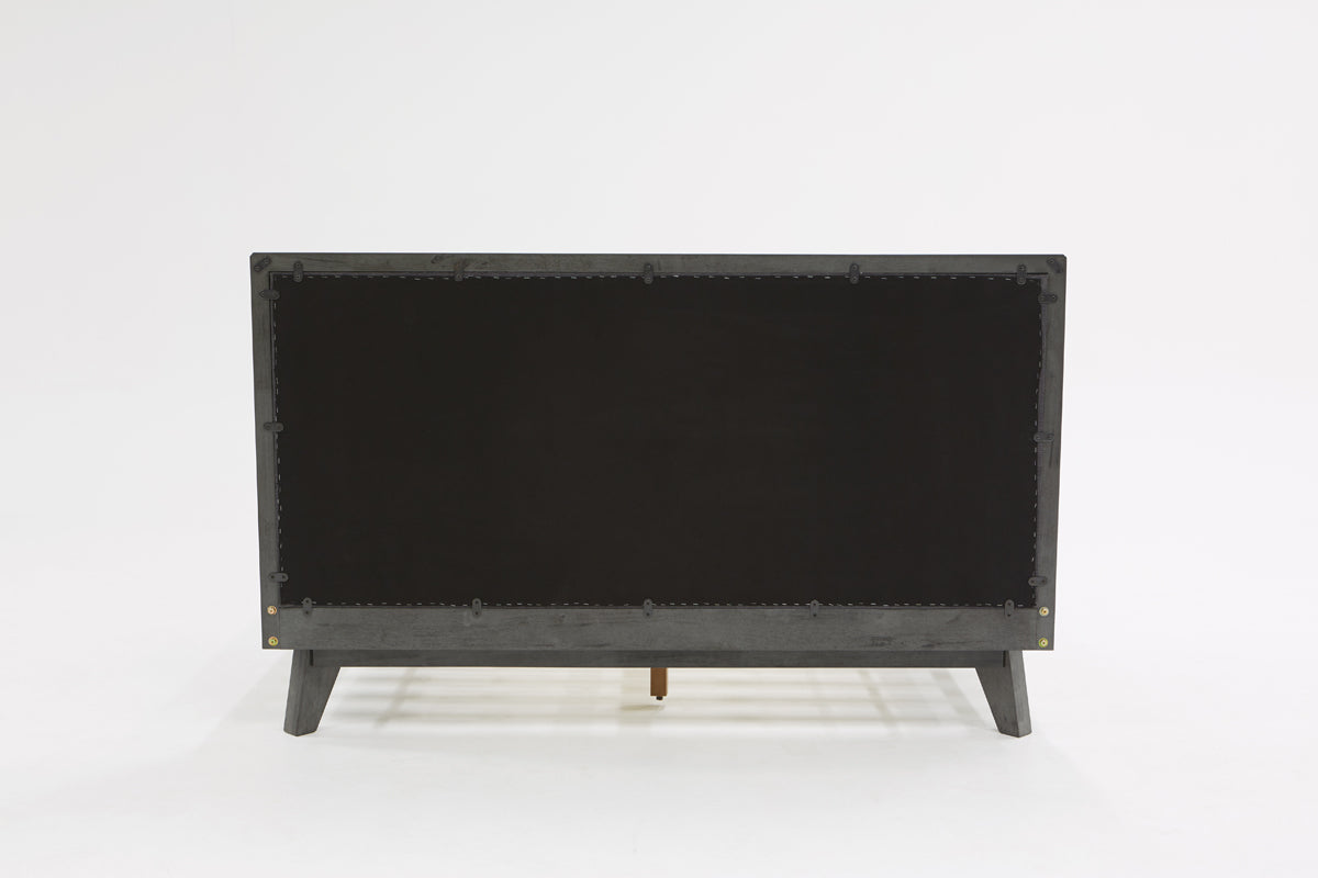 Soria Modern Grey Wash Bed