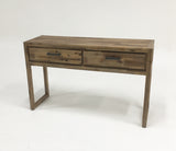 Mandy Modern Nutmeg Acacia Console & End Table Set