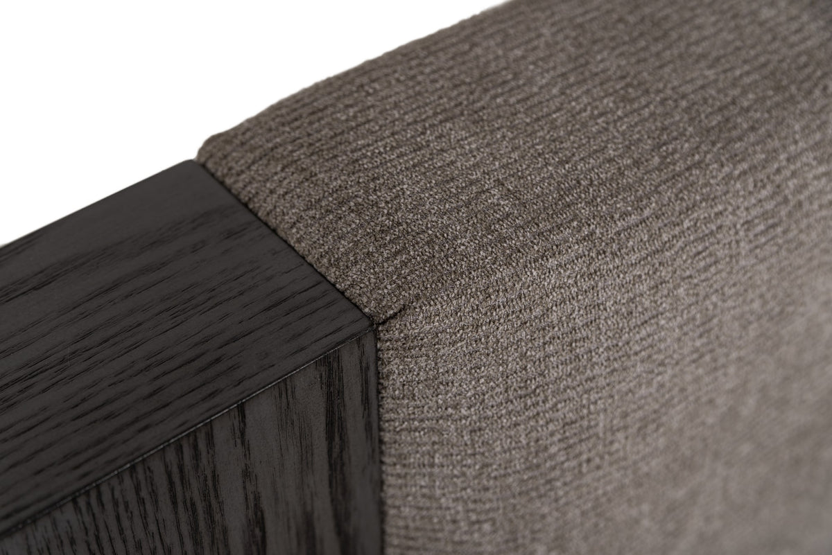 Eastern King Jagger Modern Grey Bed