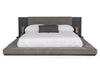 Eastern King Jagger Modern Grey Bed