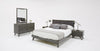 Soria Modern Grey Wash Mirror