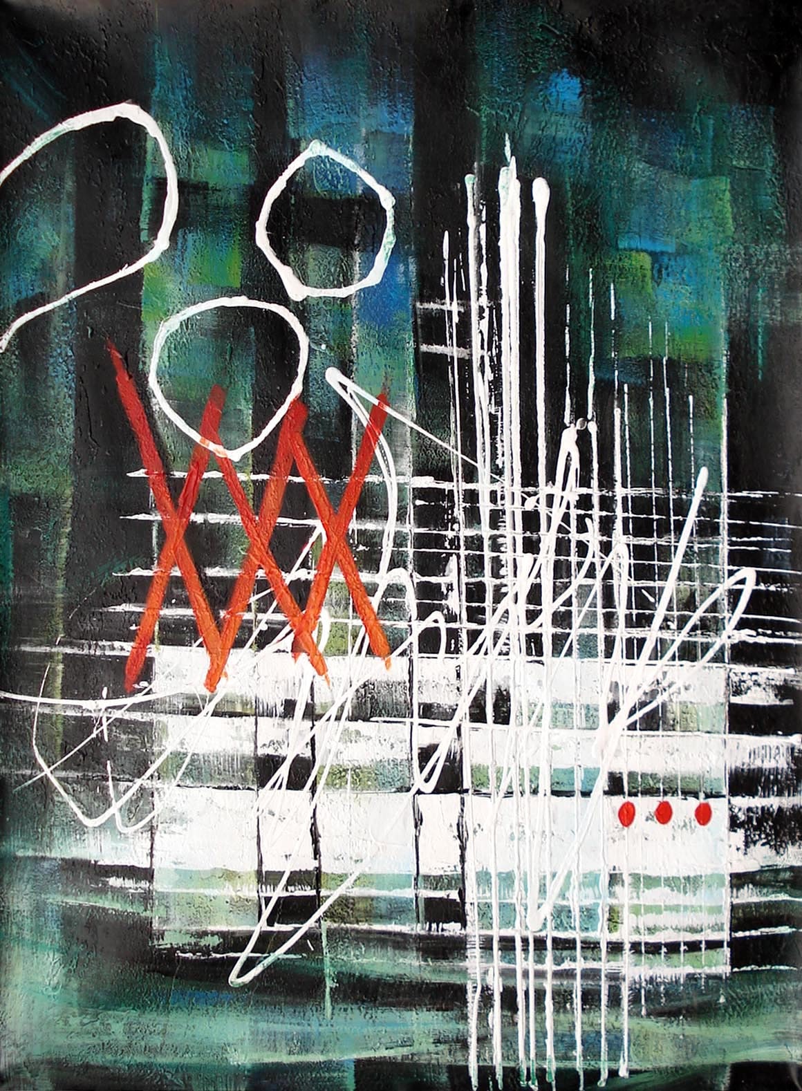 Mielcasa | Multi-Toned Modrest ADC3510 Abstract Oil Painting | SKU VGSHD-ADC3510 | MPN: 76080 | Free Delivery & Free Return