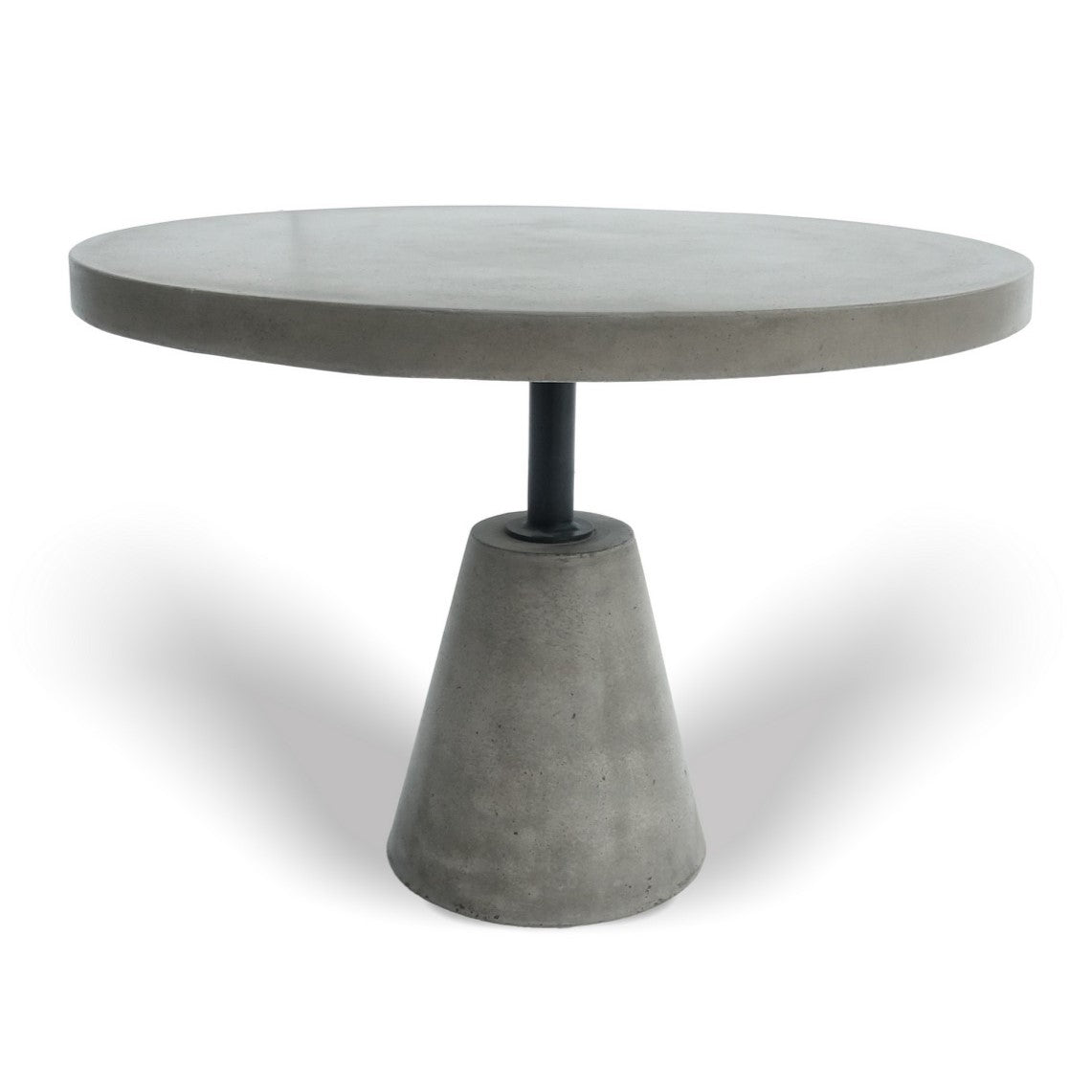 Lenado Modern Grey Concrete End Table