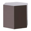 Newmont Modern Medium Light Grey High Gloss End Table
