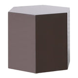 Newmont Modern Medium Light Grey High Gloss End Table