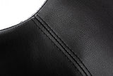 Aaron Modern Black Eco-Leather Bar Stool