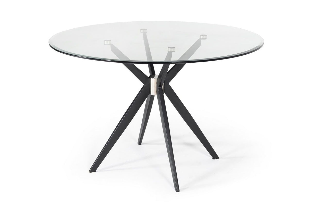 Dallas Modern Black Dining Table