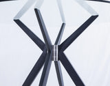 Dallas Modern Black Dining Table