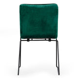 Yannis Modern Green Fabric Dining Chair (Set of 2)