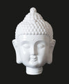 Mielcasa | White Modrest Modern White Buddha Head Sculpture | SKU VGTHSZ-0777-WHT | MPN: 76364 | Free Delivery & Free Return