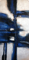 Mielcasa | Blue Modrest VIG19007 Abstract Oil Painting | SKU VGSHD-VIG19007 | MPN: 76403 | Free Delivery & Free Return