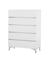 Angela Italian Modern White Chest