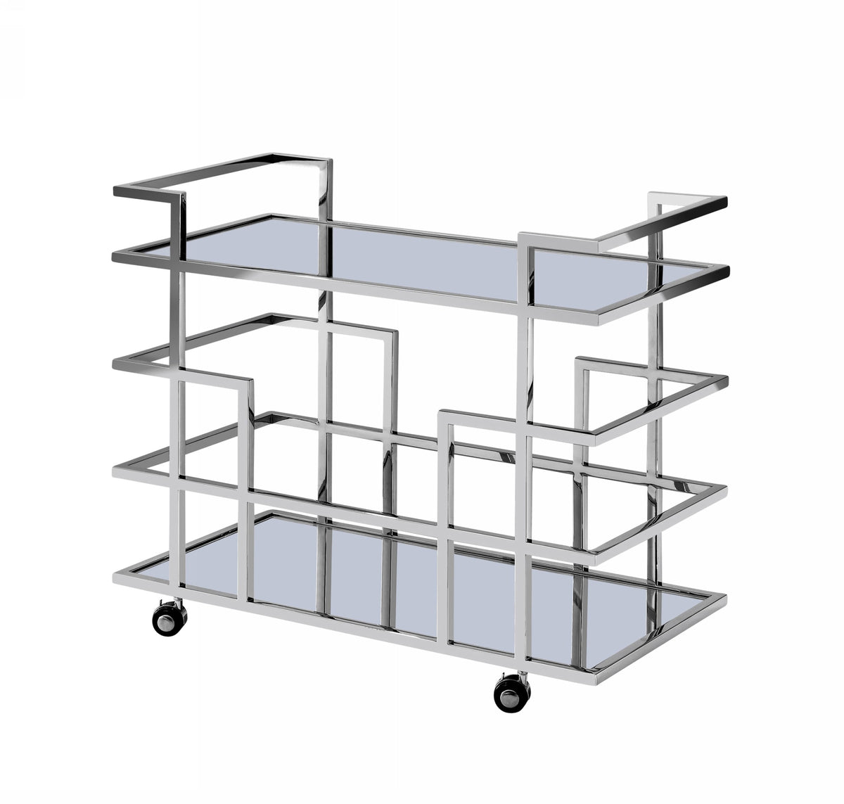 Caleb Stainless Steel Wine Rack