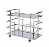 Caleb Stainless Steel Wine Rack