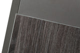 Lucia Italian Modern Elm and Matte Grey Chest