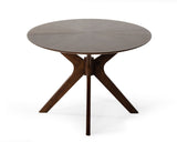 Prospect Modern Oval Walnut Dining Table