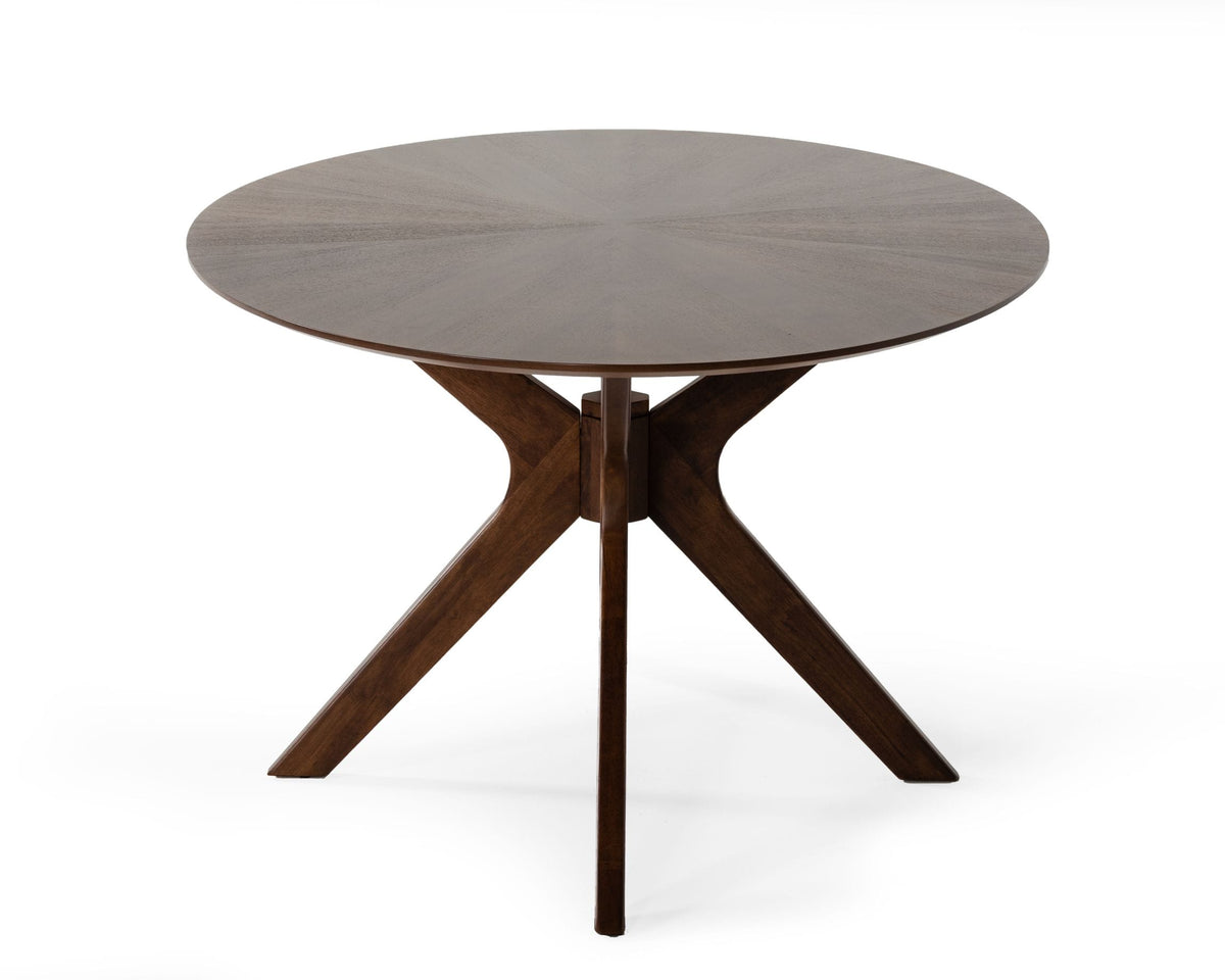 Prospect Modern Oval Walnut Dining Table