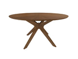 Prospect Modern Round 59" Walnut Dining Table