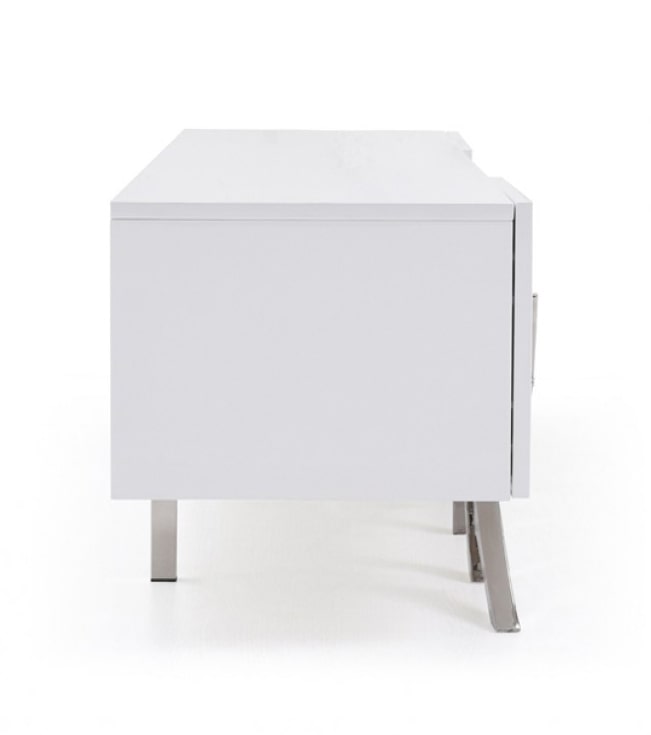 Modrest Legend 87" Wide Modern White TV Stand