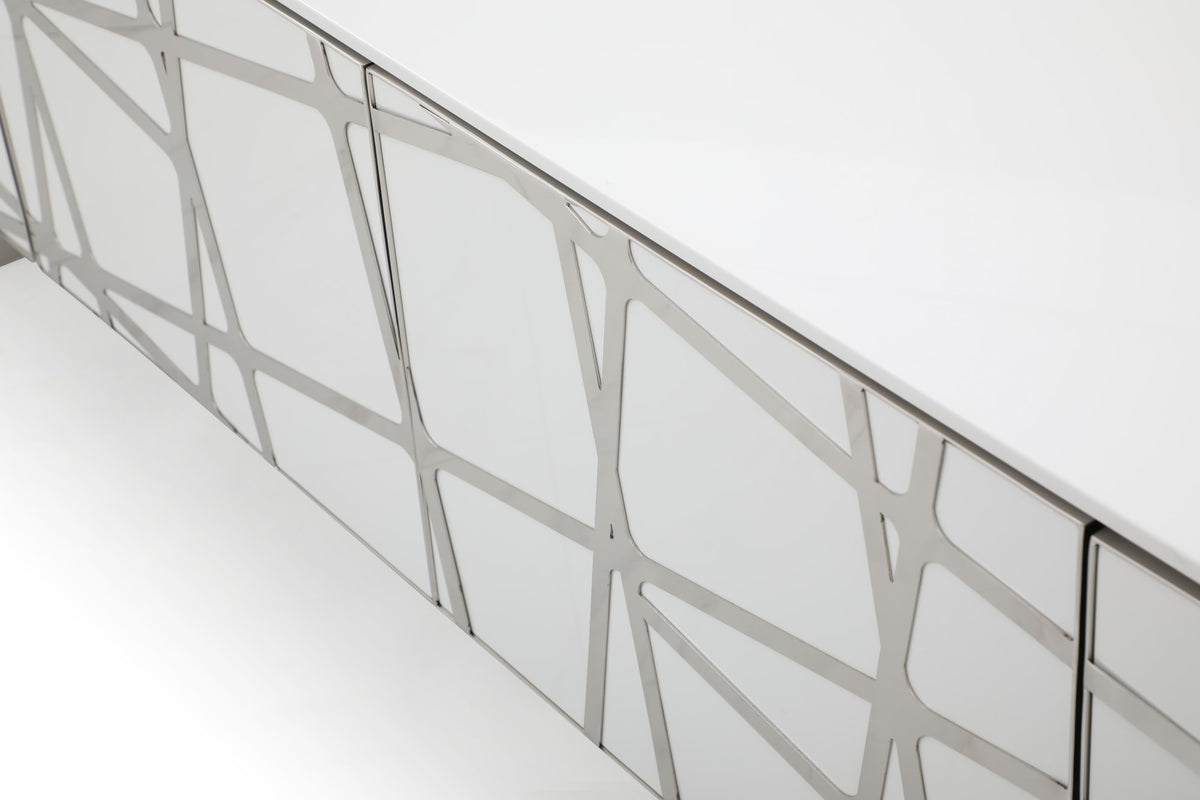 Kilson Modern White TV Stand